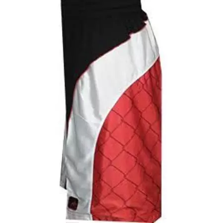 Short And 1 Cage Game (negro/blanco/rojo)