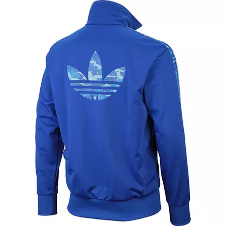 Adidas Chaqueta Firebird Camo-TT (azul)