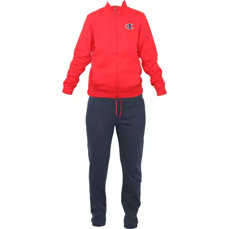 Champion Chándal Niño Athletic Basic Suit Logo FZ (rojo/marino)