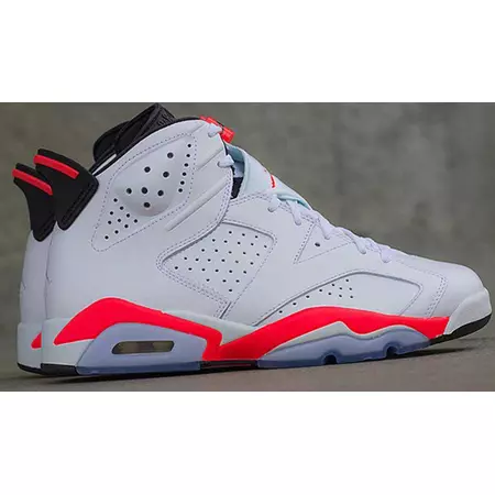 Air Jordan 6 Retro "Infrared" (123/blanco infrared/negro)
