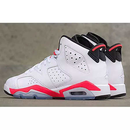 Air Jordan 6 Retro "Infrared" (123/blanco infrared/negro)