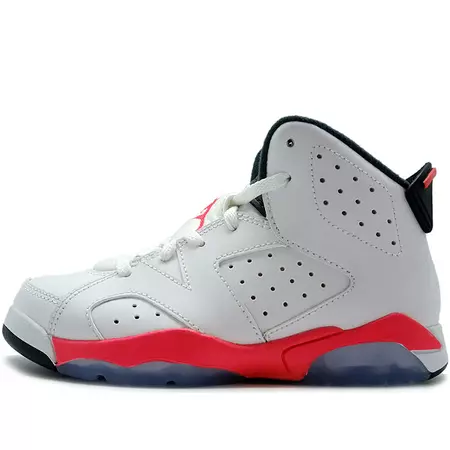 Jordan 6 Retro BP Niño (blanco/rojo/negro)