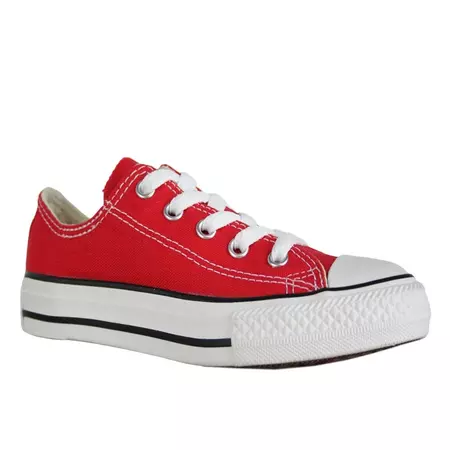 Converse All Star Low Core OX Lonas Junior (27-35/Rojo)