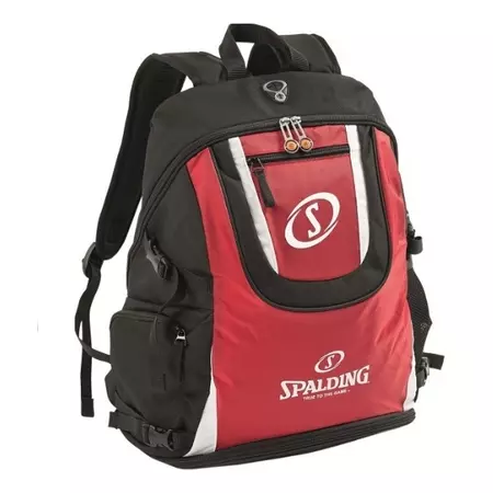 Mochila BackPack Spalding (rojo/negro/blanco)