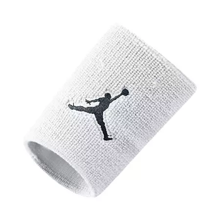 Jordan Muñequera (100/blanco/negro)
