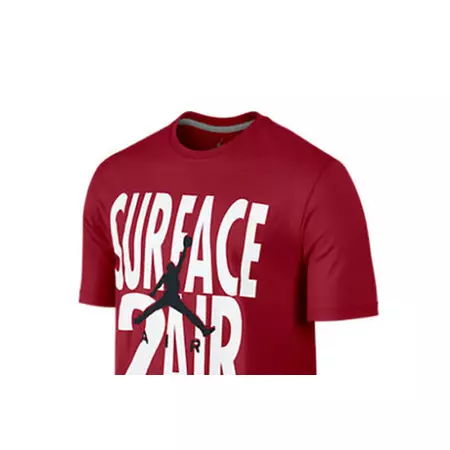 Jordan Camiseta Air From Surface 2 (695/rojo/blanco/negro)