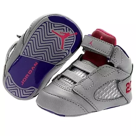 Jordan 5 Retro (GP) Bebé (009/gris/morado)