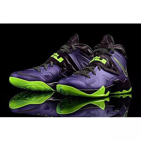 Lebron Zoom Soldier VII "Jocker" (500/court purpl/lima/negro)