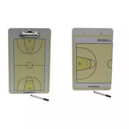 Pizarra Táctica Baloncesto 2 caras (amarillo)