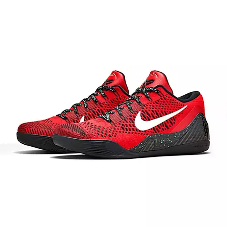 Kobe 9 Elite Low "InfraRed" (600/universityred/negro/menta)