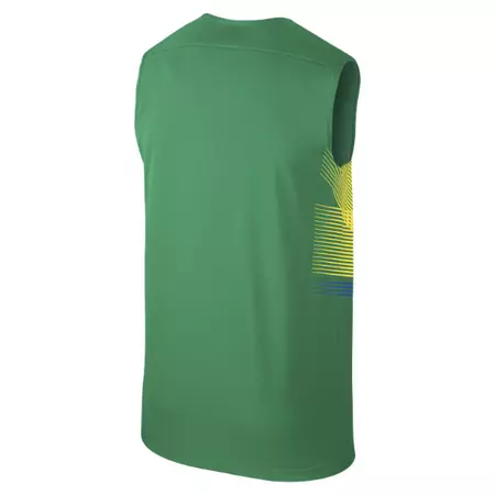 Camiseta Nike Réplica Brasil (302/verde/amarillo)
