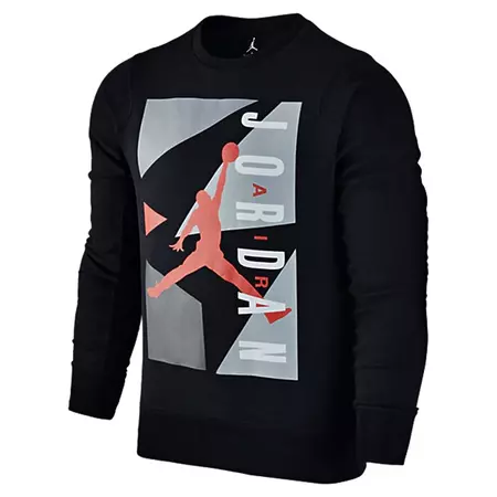 Jordan Sudadera Air Block Fleece (010/negro/rojo)