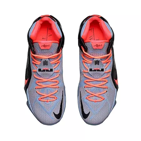 Lebron XII "Easter" (488/aluminum/sunset glow/hot lava/negro)