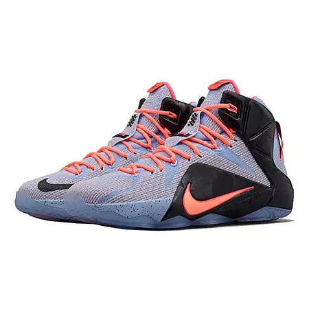 Lebron XII "Easter" (488/aluminum/sunset glow/hot lava/negro)