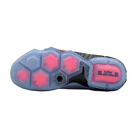 Lebron XII "Easter" (488/aluminum/sunset glow/hot lava/negro)