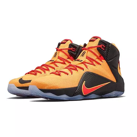 Lebron XII "Cleveland" (830/laserorange/bright crimson)