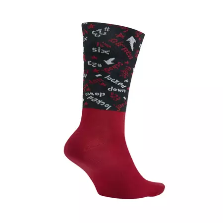 Calcetines Air Jordan 6 Low (687/gym red/wolf grey/black)