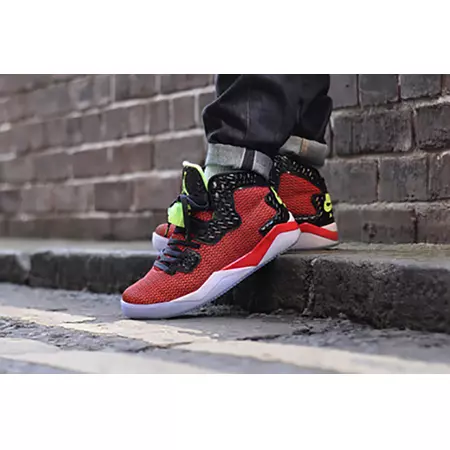 Air Jordan Spike Forty BG Niño "Red" (605/red/black/white)