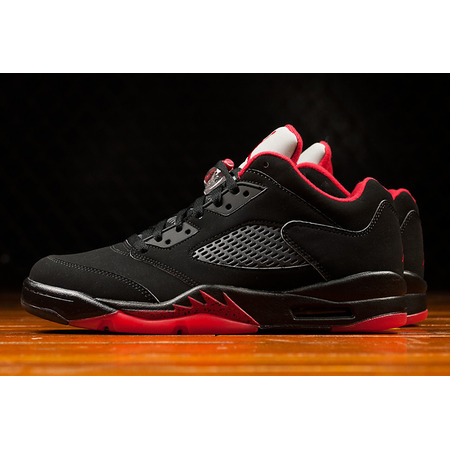 Air Jordan 5 Retro Low "Alternate `90" (001/black/gym red)