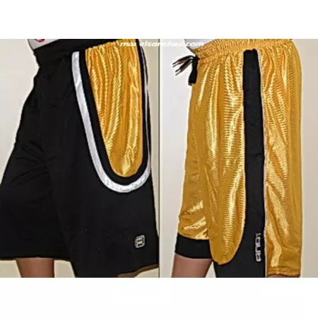 And1 Short Reversible Brandon (black/yellow)