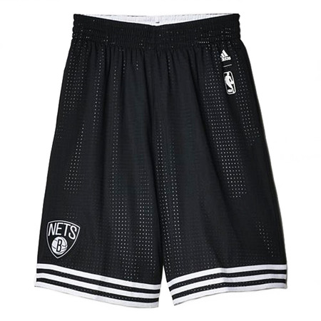Adidas NBA Short Brooklyn Nets Winter Hoops (negro/blanco)