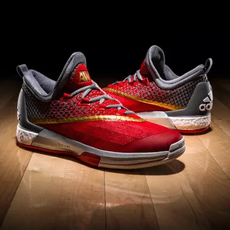 Adidas Crazylight Boost 2.5 Low PE AW "Marita" (rojo/gris/blanco)