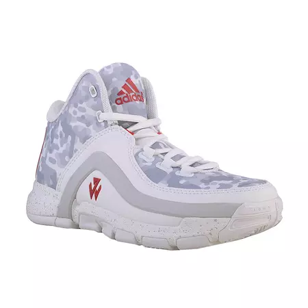 Adidas John Wall 2 "Scarlet Home" (white/scarlet/clear grey)