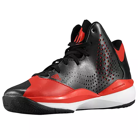Adidas Derrick Rose 773 III J "Blackred" Niño (negro/rojo/blanco)