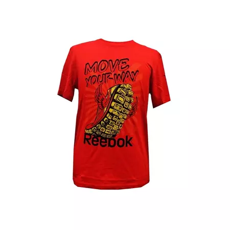 Reebok Camiseta MYW (Rojo)