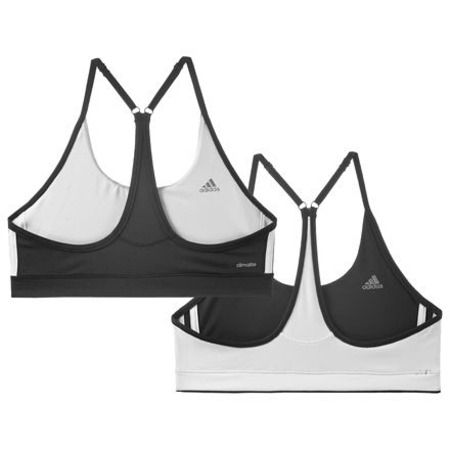 Adidas Sujetador Mujer Clima Essentials (Negro/Blanco)