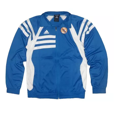 Adidas Chaqueta Real Madrid Baloncesto 2013-2014 (azul/blanco)