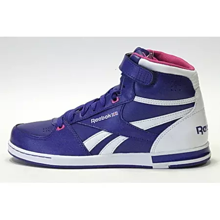 Reebok CL Hialeah Mid Mujer (malva/blanco)