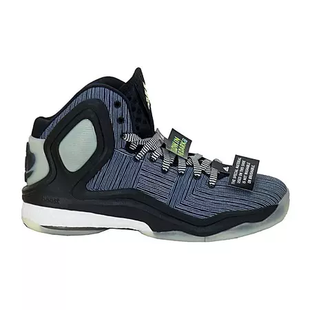 D. Rose 5 Boost "Striped" (blanco/negro/gris)