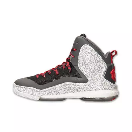 D.Rose 5 Boost Niño "Granite"  (granito/gris/blanco/rojo)