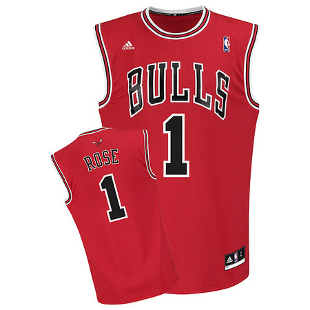 Adidas Camiseta Réplica Rose Bulls (rojo/blanco)