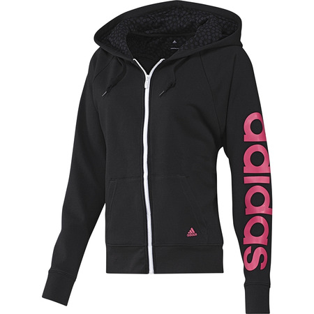 Adidas Sudadera Reload FZ Mujer (negro/rosa)