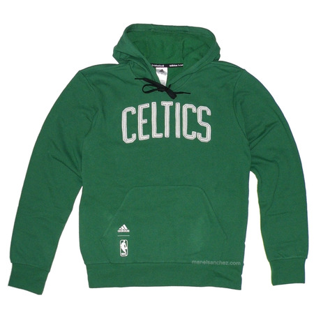 Adidas Sudadera NBA Celtics Washed Po Hooded (verde/blanco)