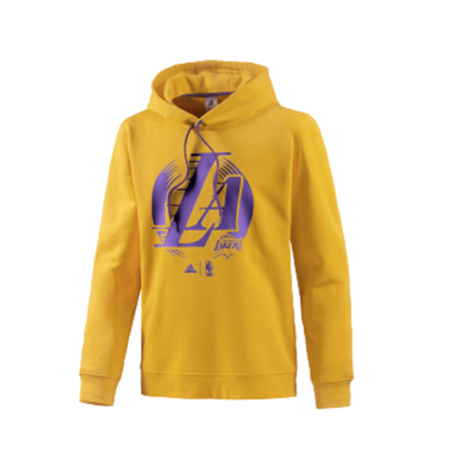 Adidas Sudadera NBA Angeles Lakers (amarillo/purpura)