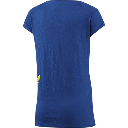 Adidas Camiseta Mujer Original Tee (azul/multicolor)