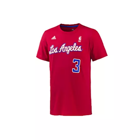 Adidas Camiseta Chris Paul Nº 3 GFX Twitter (rojo/blanco)
