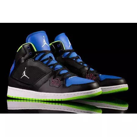 Jordan 1 Flight "Flash Lime" (057/negro/azul/lima)