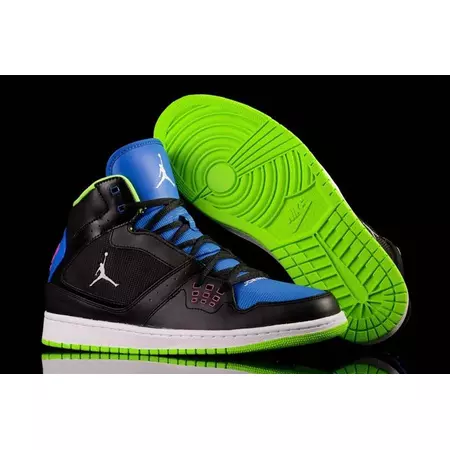 Jordan 1 Flight "Flash Lime" (057/negro/azul/lima)