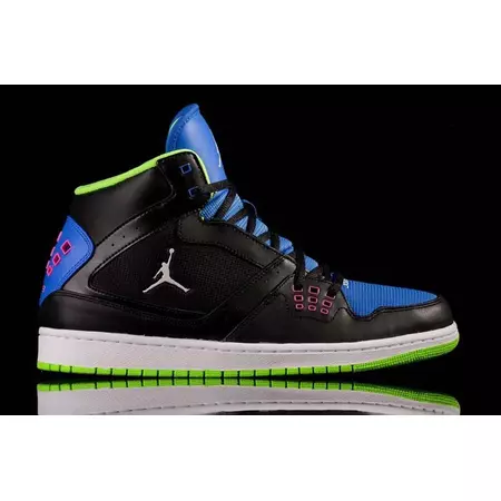 Jordan 1 Flight "Flash Lime" (057/negro/azul/lima)