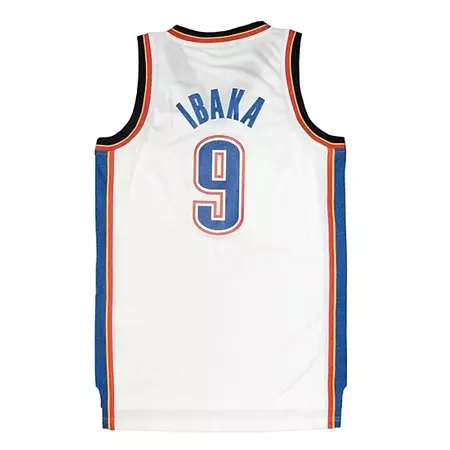 Camiseta NBA Swingman Adidas Serge Ibaka Thunder (blanca)