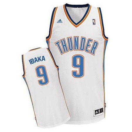 Camiseta NBA Swingman Adidas Serge Ibaka Thunder (blanca)