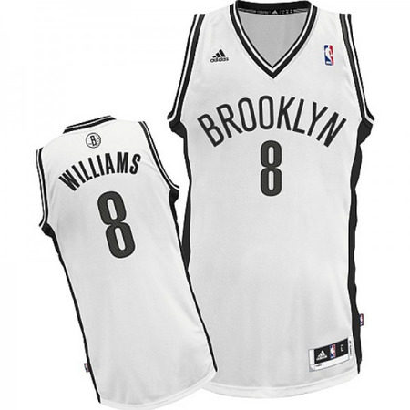 Nets  Swingman Deron Williams Jersey (blanco/negro)
