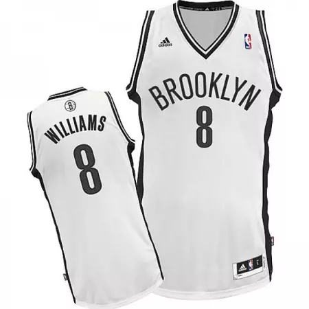 Nets  Swingman Deron Williams Jersey (blanco/negro)