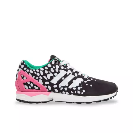 Adidas Originals ZX FLUX W "Fleck White" (negro/blanco/rosa/verde)