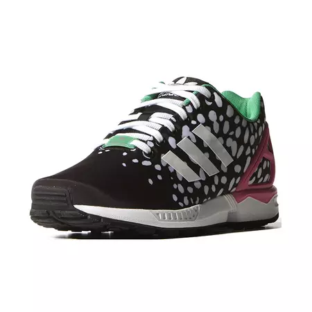 Adidas Originals ZX FLUX W "Fleck White" (negro/blanco/rosa/verde)