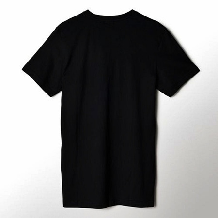 Adidas Originals Camiseta 3-Stripes Trefoil (negro/blanco)